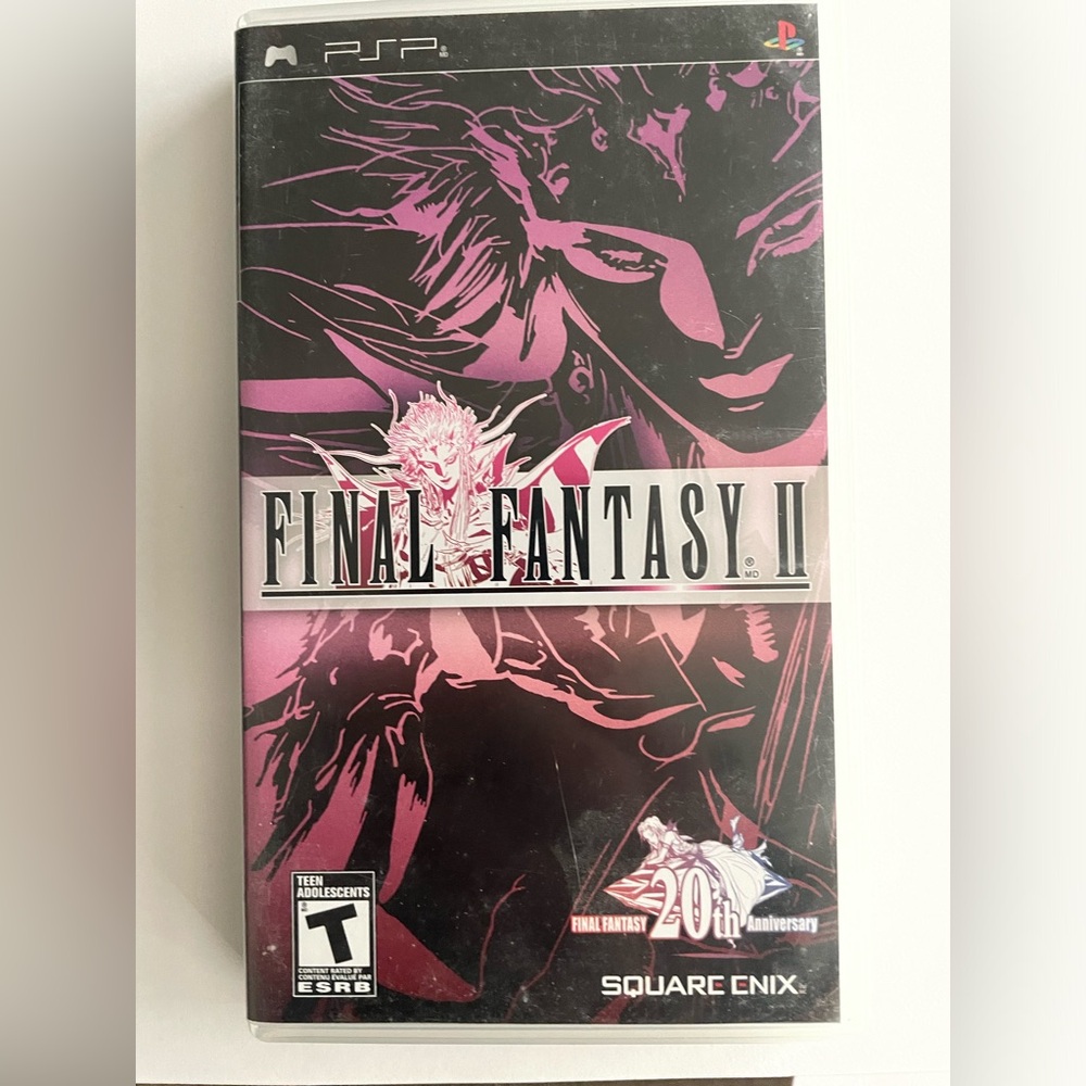 Final Fantasy II (PSP) - Black & Pink Special Edition by